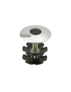Headset Alloy Tap 1-1/8 Caps Silver.